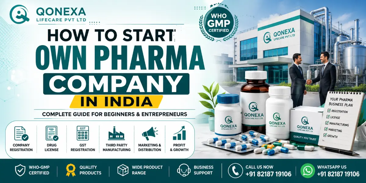 How to start own pharma company in India complete guide