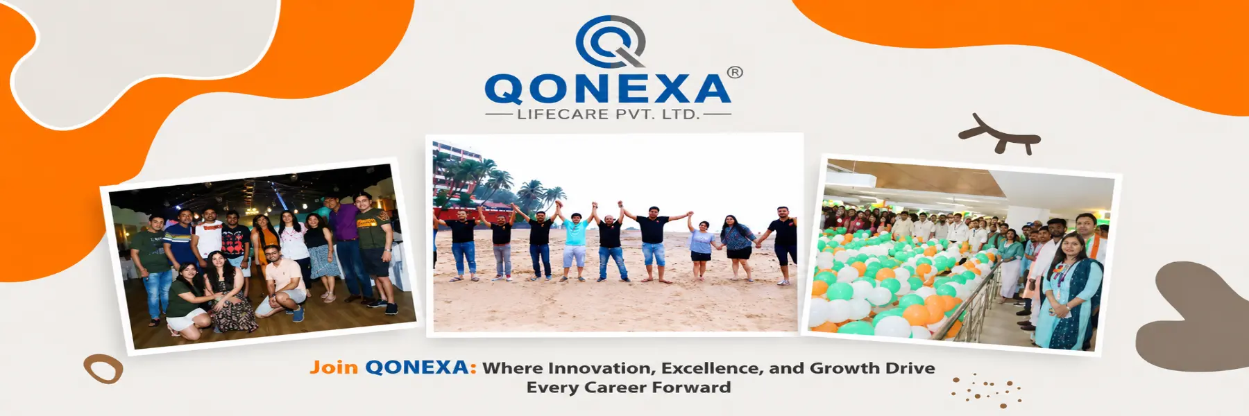 Qonexa Gallery Events and Milestones Banner