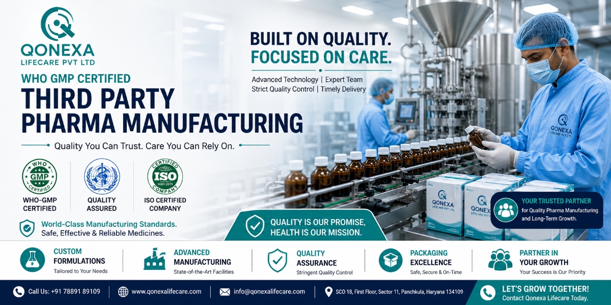 WHO GMP certified third party pharma manufacturing company