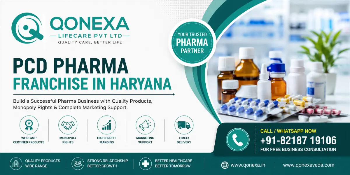 PCD Pharma Franchise in Haryana - Qonexa Lifecare Pvt Ltd