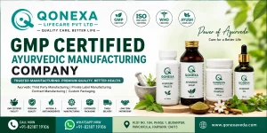 Read more about the article GMP Certified Ayurvedic Manufacturing Company | Qonexa