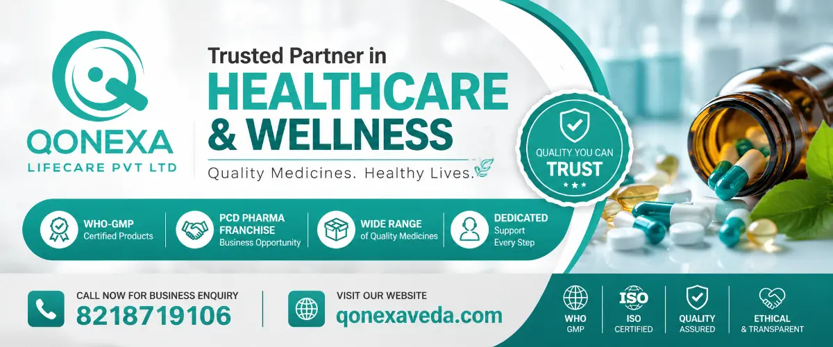 PCD Pharma Franchise in Tricity - Qonexa Lifecare Pvt Ltd