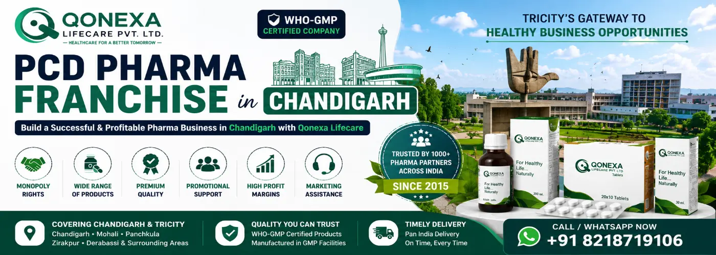 PCD Pharma Franchise in Chandigarh - Qonexa Lifecare
