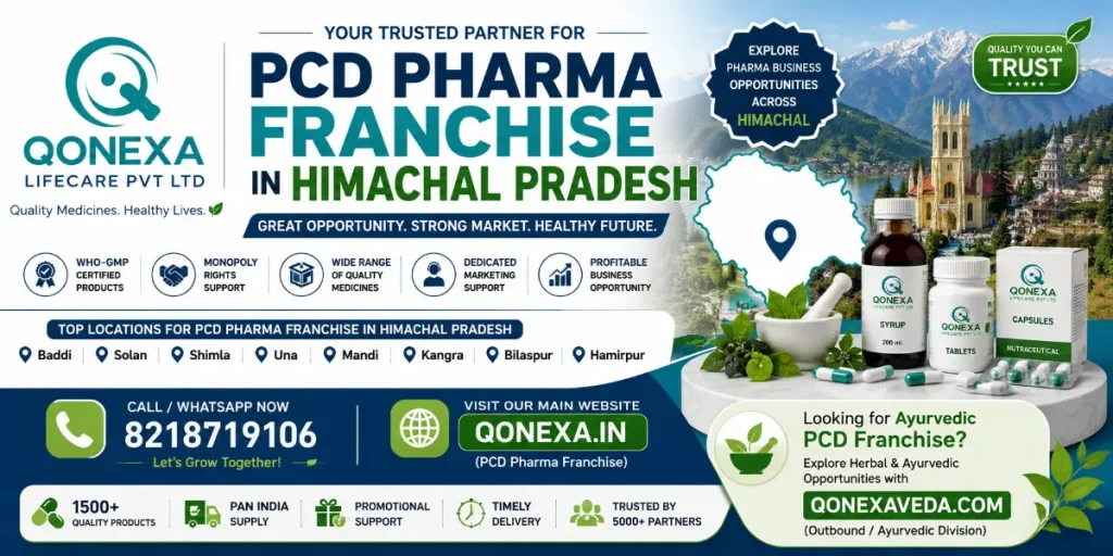 PCD Pharma Franchise in Himachal Pradesh – Qonexa Lifecare