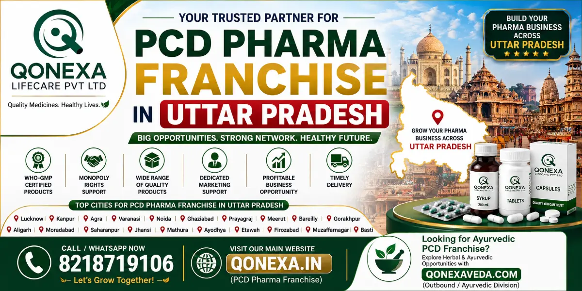 PCD Pharma Franchise in Uttar Pradesh – Qonexa Lifecare