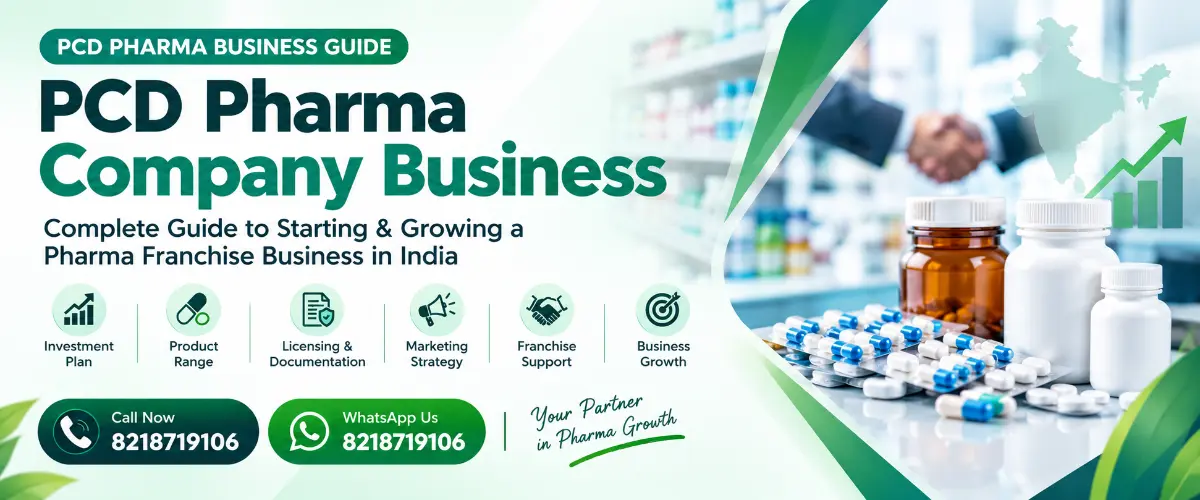 PCD Pharma Company Business complete pharma franchise guide by QONEXA Lifecare