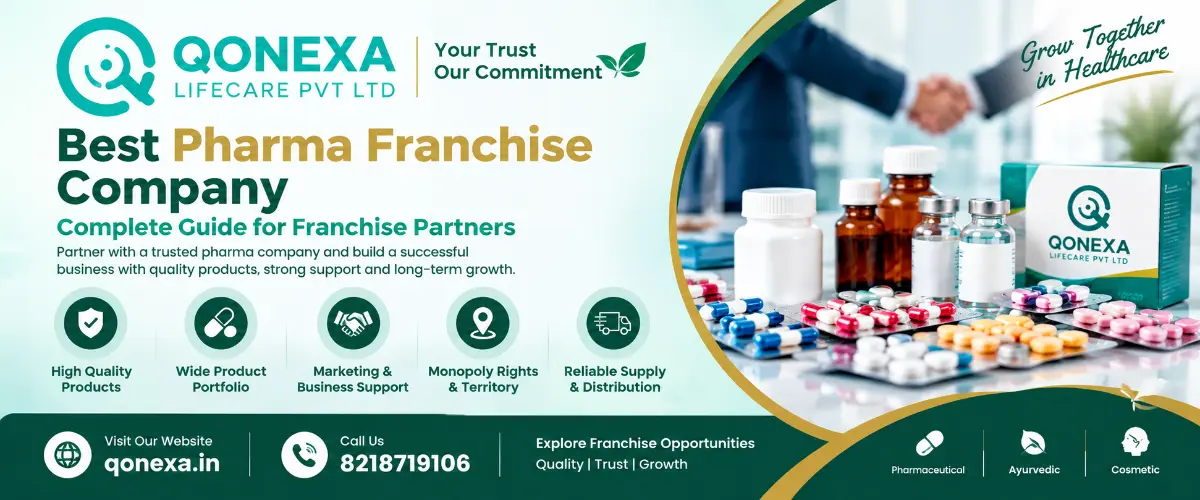 Best Pharma Franchise Company – Qonexa Lifecare
