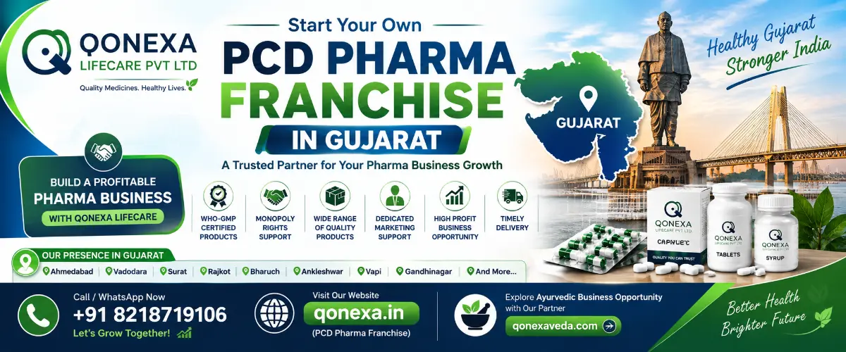 PCD Franchise Gujarat - Qonexa Lifecare