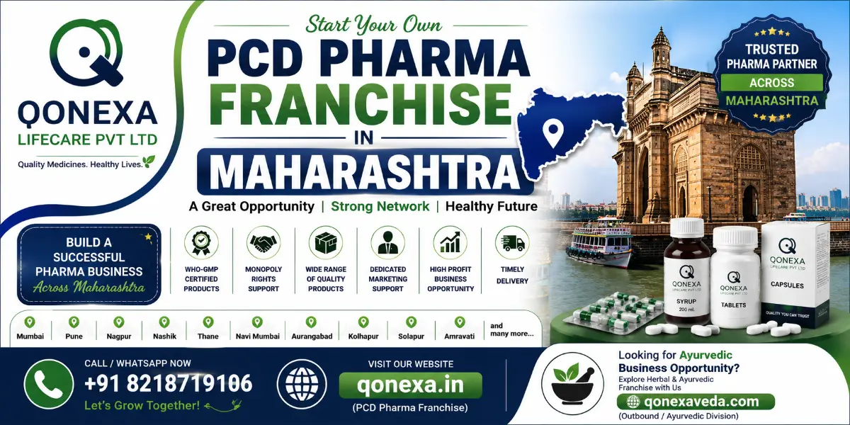 PCD Franchise Maharashtra - Qonexa Lifecare