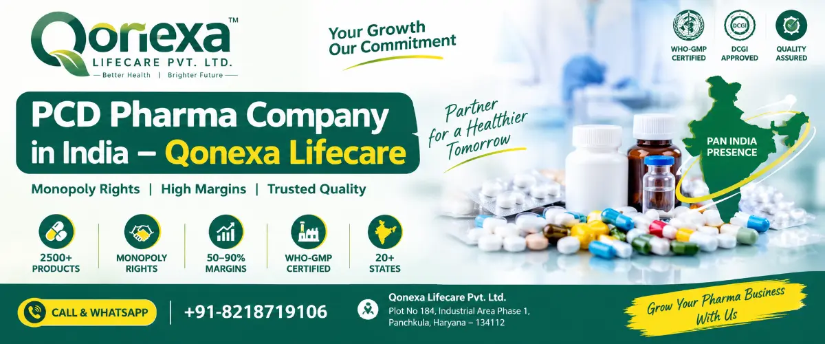 PCD Pharma Company in India – Qonexa Lifecare