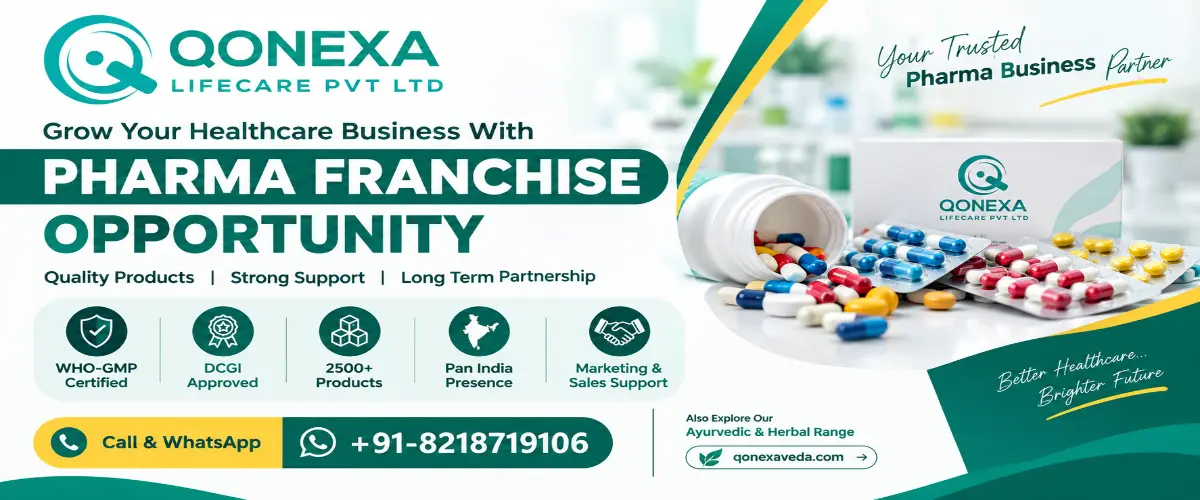 Pharma Franchise Company in India – Qonexa Lifecare