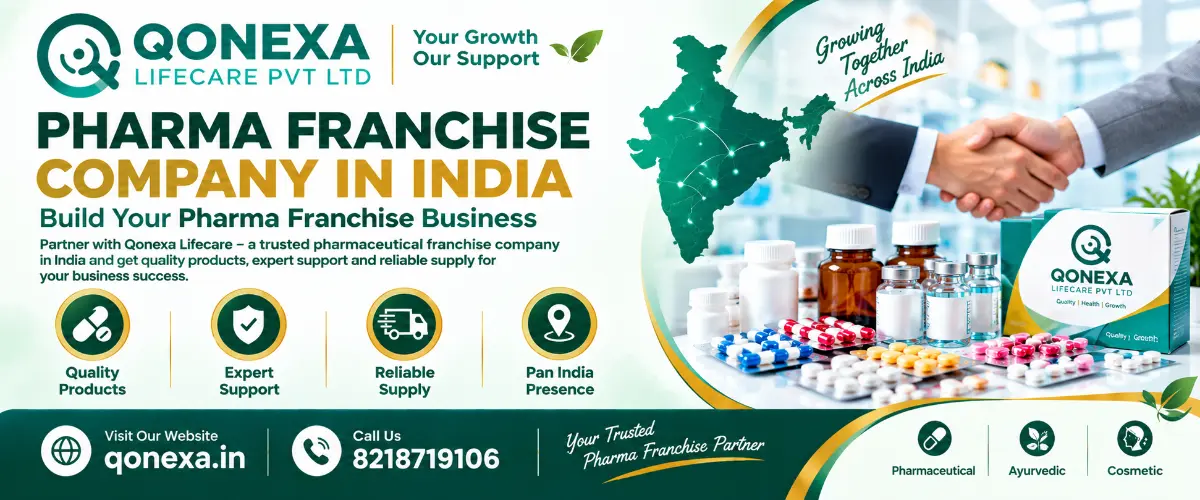 Pharma Franchise Company in India – Qonexa Lifecare