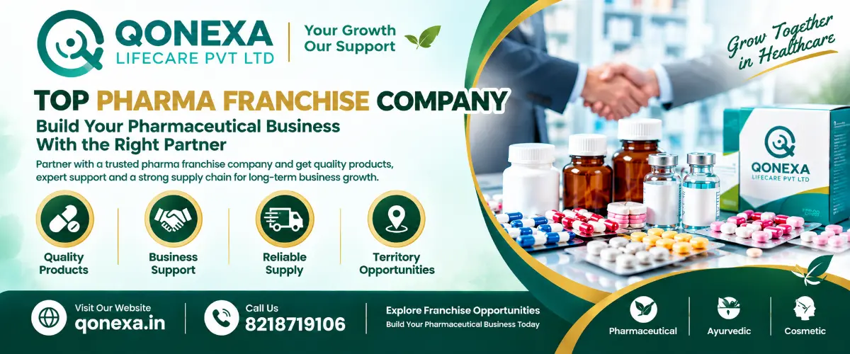 Top Pharma Franchise Company – Qonexa Lifecare