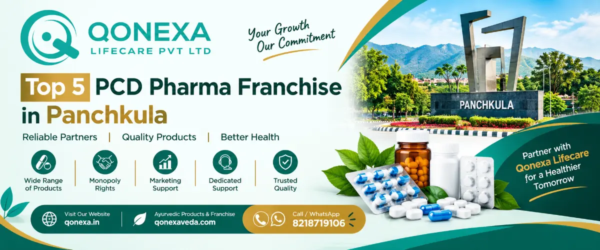 Top 5 PCD Pharma Franchise in Panchkula | Qonexa
